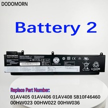 Battery2-dodomorn Sb10f46460 Laptop Batarya İçin Lenovo Thinkpad T460s T470s Serisi 01av405 01av406 00hw025 00hw024 Sb1
