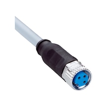 Yf8u13-020va1xleax M8-3 Pin,2m, Düz