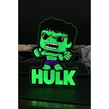 Beyaz Hulk Tasarımlı Gece Lambası, Şık Ve Modern Dekoratif Aydınlatma Çok Renkli