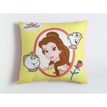 Taç Lisanslı Kırlent Princess Belle 40x40