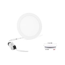 6 Watt Slim Yuvarlak Led Panel Sıvaaltı Driver Dahil