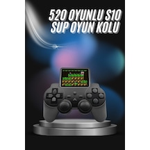 S10 Gamepad 520 Oyunlu Klasik Taşınabilir Retro Oyunlar Oyun Konsolu El Atarisi - Lisinya
