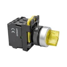 Gwest A5 - 11xd-24 Işıklı Kalıcı Mandal Buton 1no Sarı 10 Adet