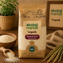 Organik Basmati Pirinç 750 Gr. 5'li Paket