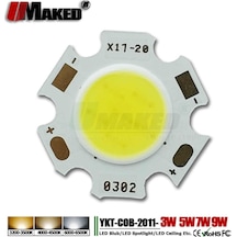 5w Cob Power Led Çip 5 Watt Ray Spot Led Panel Içi 15-17v