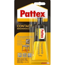 Pattex Contact Metal Plastik Cam Yapıştırıcı Şeffaf 50Gr