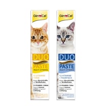 Gimcat Multivitamin Duo Paste Peynir + Ton Balıklı Kedi Macunu 50 G