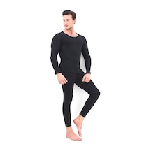 Sauna Suit Termal Içlik, Unisex Kışlık Sıcak Tutan Pamuklu Yakmayan, Termal Takım, Termal Fanila Iclik Haki