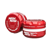 Saç Şekillendirici Wax 03 Flaming, 150 Ml Tüm Saç Tipleri Ekstra Güçlü, Islak Ve Parlak Görünüm