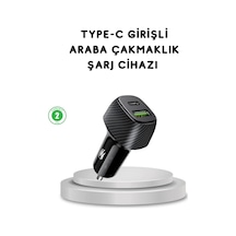 Ers 38w Araç Şarj Cihazı Type-c Pd Usb Hızlı Şarj Çift Port