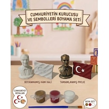 Atatürk-bayrak 2'li Bıblo Set