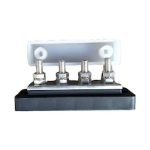 Şase Terminali. 4'Lü. Civatalı. Kauçuk Kapaklı. Tekne Karavan Bar
