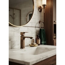 Lüx Kare Antik Lavabo Bataryası