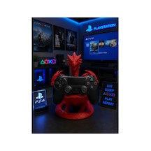 Playstation 4 Üç Başlı Ejder Kol Standı Kırmızı