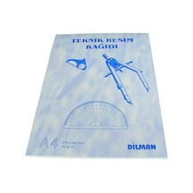 Dilman Teknik Resim Kağıdı A4 Dikey