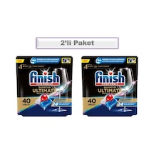 Finish Quantum Ultımate Bulaşık Tableti 40 Adet (2' li Paket)