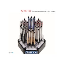 Gıpta Versatil Kalem Arısto 0.7 Mm 36 Li Stand 6 Renk K1830 Çok Renkli