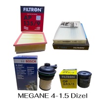 (4 Filtre Hava Yağ Polen Mazot)