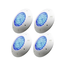 4 Adet 30 Watt Led Mavi Sıva Üstü Havuz Lambası Tenda 12 Volt Vice Avm