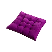 Mor Kare Sandalye Minderi Koltuk Minderi Kaymaz Askı Ile Kapalı Ve Açık Kanepe Minderi Yastık Yastık Minder Ev Ofis Araba Için