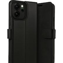 Muratech Newface Oppo Reno 14f Trend S Plus Kapaklı Kılıf - Siyah