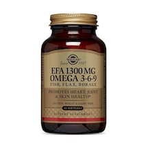 Solgar Efa 1300 Mg Omega 3-6-9 Fısh Flax Borage