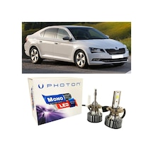 Skoda Superb 3 Led Xenon Sis Farı Ampulü H8 Mono Yeni Seri Beyaz 2015+