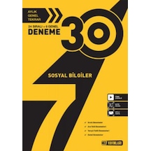 Hız Yayınları 7.Sınıf Sosyal Bilgiler 30 Lu Deneme