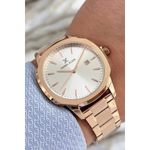 Daniel Klein Erkek Kol Saati Rose Renk Takvimli Çelik Kordon 3 Atm Sddk058 Çok Renkli