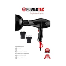 Powertec TR-901 + Vigo Başlık Profesyonel Saç Kurutma Makinesi & Fön Makinesi