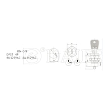 Ic-195c Anahtarlı Switch 0-1 Ø19mm K19-02-201
