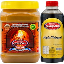 Bozkırlı Çavuşoğlu Kepekli Bozkır Tahini 930 G + Andız Pekmezi 1 KG