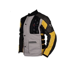 Venom Tourex Touring Bayan Motosiklet Montu Gri Sarı