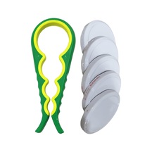 Mta High-tech Kavanoz Kapağı Açacağı + 5 Adet Kavanoz Kapağı Hediyeli Ergonomik Kaymaz Tasarım, Konserve Ve Diğer