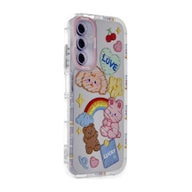 Samsung Galaxy Uyumlu A25 5g Kılıf Reflexion Desenli Kapak - Desen 4 İtdark2622
