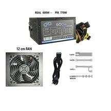 Aztech ATX 600 600W 12 CM Fan Atx Power Supply