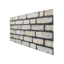 5 Adet X Tuğla Desenli 3D Strafor Köpük Duvar Kaplama Paneli (446785548)