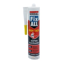 Soudal Fixall Korniş Yapıştırıcı Montaj Silikonu Beyaz 290 Ml (536540935)-Soudal Fixall Beyaz 290Ml Beyaz