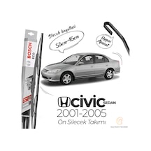 Honda Civic Sedan Ön Silecek Takımı 2001-2005 Bosch Eco