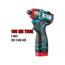 20v Şarjlı Torklu Vidalama 2 Akülü - Catpower1370