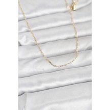 Mey İthalat Cm 14k Gold Renk 60 Cm Zincirli Kadın Kolye - Özel Seri Meyeb6981e11080421f5dc6096378 altın