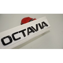 Dk Tuning Skoda Octavıa 4 Bagaj Parlak Siyah Abs 3m 3d Yazı Logo