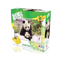 Panda Puzzle 100 Parça