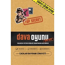 Dava Oyunu - Cadılar Bayramı Cinayeti