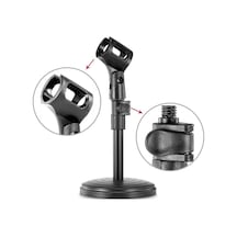 Thentech Mini Mikrofon Tutucu Stand Portatif Kolay Kullanım