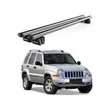 Pençe Jeep Cherokee Kj 2001-2008 Uyumlu Gri Ara Atkı Port Bagaj Tavan Barı