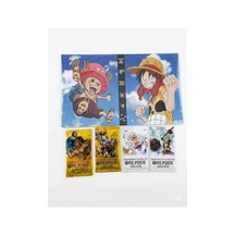 Cantex Tech One Piece Card Game Booster 2 White+2 Yellow Pack 4 Paket Trading Cards - 40 Kart +albüm2