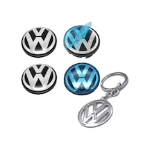 Volkswagen Transporter 2009-2015  Tip Jant Göbeği 55-65mm Krom Anahtarlık
