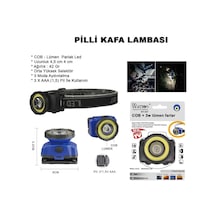 Tedar Güçlü Pilli Kafa Lambası Wt-607 Najmaddin Diğer