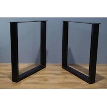 İlgitrafik Masa Ayağı Kütük Bahçe Mobilya Ayakları Metal Masa Ayak 50X75 Cm (436741892)